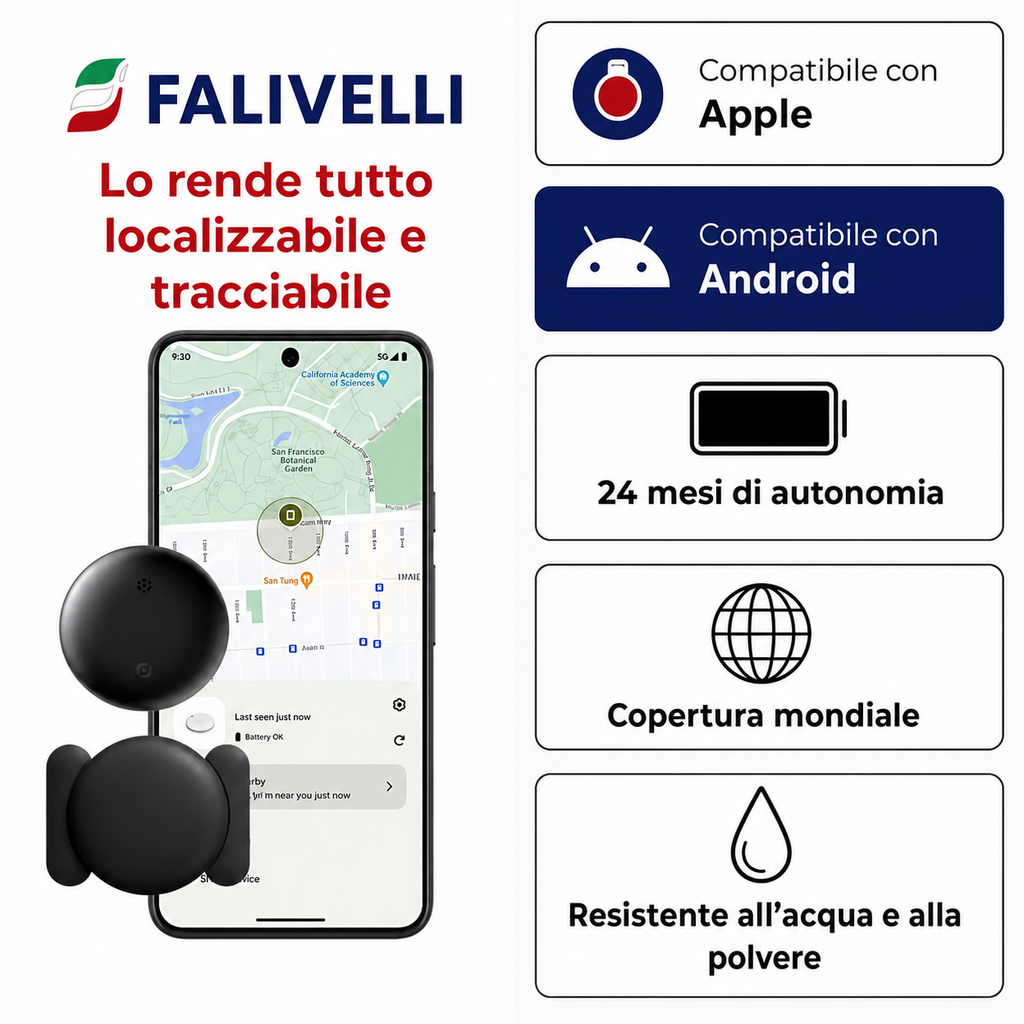 Tracker GPS montato su diversi veicoli: moto, bici elettrica, monopattino e scooter