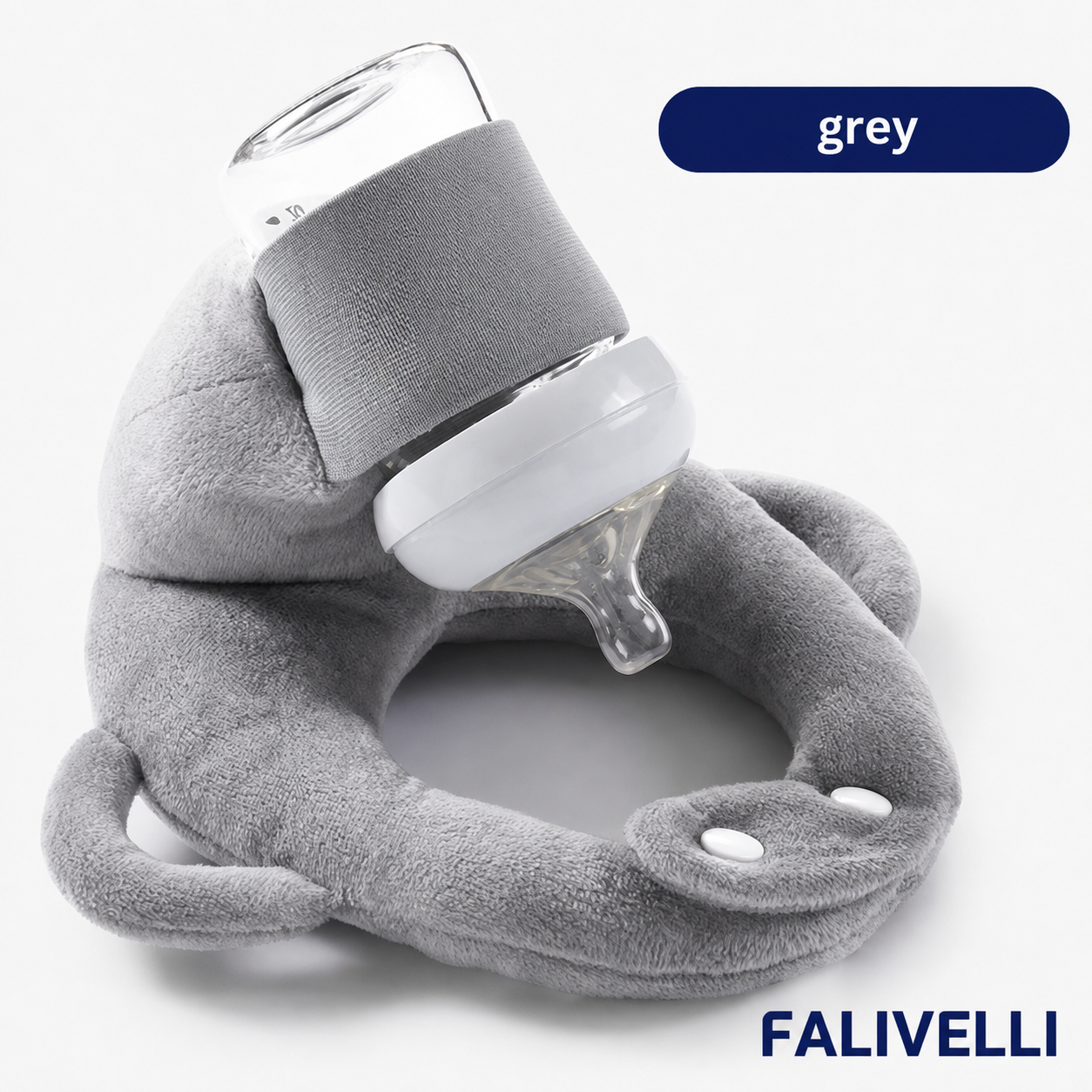 Materiale morbido e traspirante del cuscino porta-biberon FALIVELLI