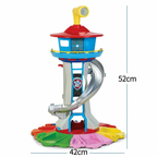 Set PawPatrol assemblato pronto per il gioco con tutti i personaggi e accessori