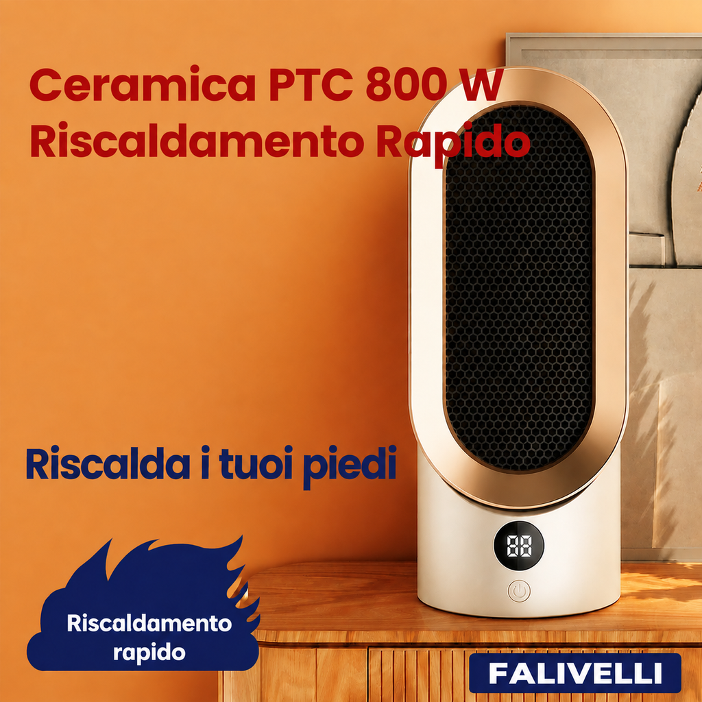HogarCalido Pro – Termoventilatore Elettrico Portatile