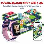 Smartwatch GPS FALIVELLI per bambini con contapassi e monitoraggio frequenza cardiaca