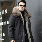 Vista posteriore della parka Olivier che mostra il taglio e la lunghezza