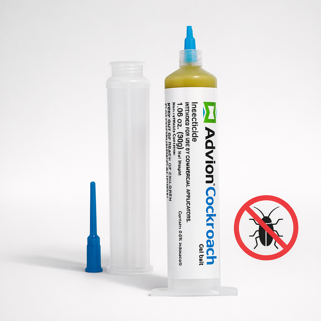 Siringa gel anti-blatte pronta all'uso con sistema di erogazione preciso