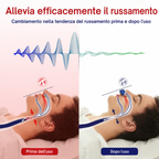 Confezione completa micro CPAP anti-russamento con dispositivo, custodia e manuale utente