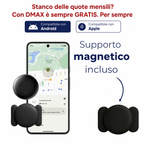 Tracker GPS per gatto con precisione avanzata in movimento e resistenza IP67 ad acqua e polvere