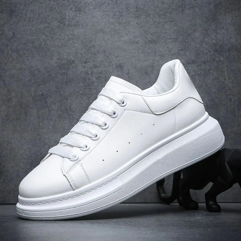 Sneakers Andres indossate, esempio di abbinamento casual