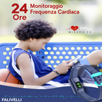 Orologio Fitness GPS per Bambini che mostra il monitoraggio della frequenza cardiaca