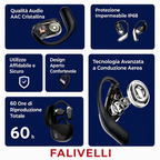 Dettaglio microfoni duali per cancellazione del rumore negli auricolari traduttori