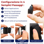 Tecnologia ufficiale Apple e Android Find My integrata nel tracker GPS per bambini senza abbonamento.
