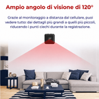 Controllo remoto della microcamera VisionX tramite app su smartphone con streaming live