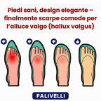 Calzature ortopediche OrthoPro indossate, comfort immediato per piedi sensibili