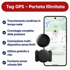 Localizzatore GPS per cani e gatti compatto e leggero da applicare al collare