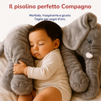 Elefante peluche morbido viola di 40 cm perfetto per i più piccoli