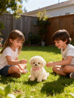 Nicoo cane robot bianco con confezione regalo inclusa nella scatola
