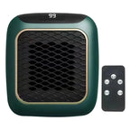Display LED del termoventilatore FALIVELLI che mostra temperatura impostata e timer attivo