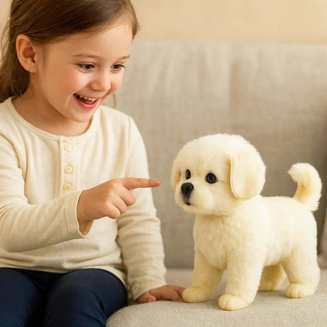 Cucciolo Robotico Interattivo – Compagno Realistico per Bambini